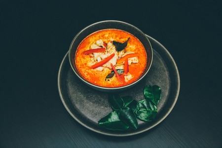 7. Thai Red Curry 🌶️🌶️🌶️
